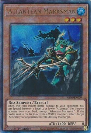 Atlantean Marksman [RA04-EN009] Prismatic Ultimate Rare - Yu-Gi-Oh! - Card Brawlers | Quebec | Canada |