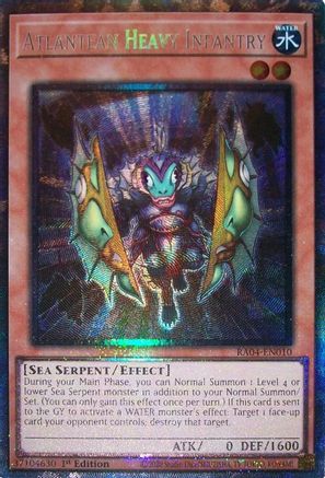 Atlantean Heavy Infantry [RA04-EN010] Prismatic Collector's Rare - Yu-Gi-Oh! - Card Brawlers | Quebec | Canada |