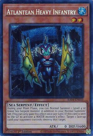 Atlantean Heavy Infantry [RA04-EN010] Secret Rare - Yu-Gi-Oh! - Card Brawlers | Quebec | Canada |