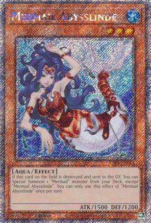 Mermail Abysslinde [RA04-EN011] Platinum Secret Rare - Yu-Gi-Oh! - Card Brawlers | Quebec | Canada |