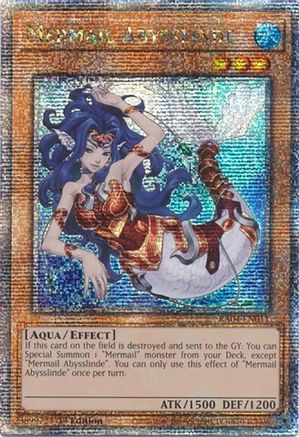 Mermail Abysslinde [RA04-EN011] Quarter Century Secret Rare - Yu-Gi-Oh! - Card Brawlers | Quebec | Canada |