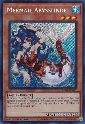 Mermail Abysslinde [RA04-EN011] Secret Rare - Yu-Gi-Oh! - Card Brawlers | Quebec | Canada |