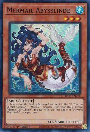 Mermail Abysslinde [RA04-EN011] Super Rare - Yu-Gi-Oh! - Card Brawlers | Quebec | Canada |