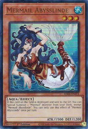 Mermail Abysslinde [RA04-EN011] Ultra Rare - Yu-Gi-Oh! - Card Brawlers | Quebec | Canada |