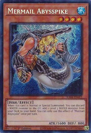 Mermail Abysspike [RA04-EN012] Secret Rare - Yu-Gi-Oh! - Card Brawlers | Quebec | Canada |
