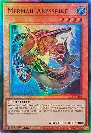 Mermail Abysspike [RA04-EN012] Prismatic Ultimate Rare - Yu-Gi-Oh! - Card Brawlers | Quebec | Canada |