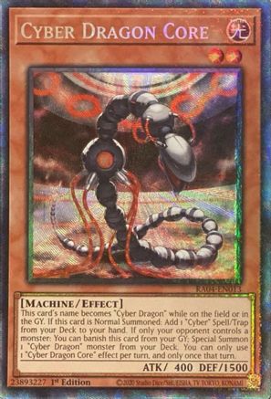 Cyber Dragon Core [RA04-EN013] Prismatic Collector's Rare - Yu-Gi-Oh! - Card Brawlers | Quebec | Canada |