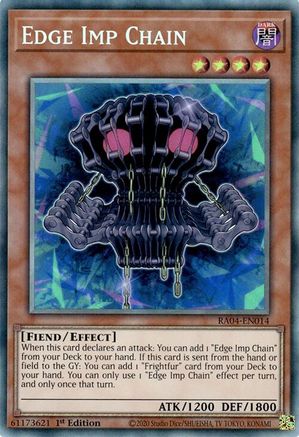 Edge Imp Chain [RA04-EN014] Prismatic Collector's Rare - Yu-Gi-Oh! - Card Brawlers | Quebec | Canada |