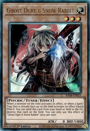 Ghost Ogre & Snow Rabbit [RA04-EN015] Prismatic Ultimate Rare - Yu-Gi-Oh! - Card Brawlers | Quebec | Canada |