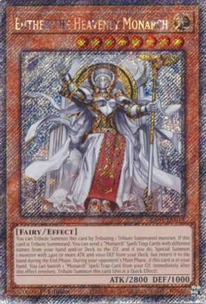 Ehther the Heavenly Monarch [RA04-EN018] Platinum Secret Rare - Yu-Gi-Oh! - Card Brawlers | Quebec | Canada |