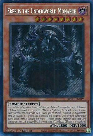 Erebus the Underworld Monarch [RA04-EN019] Secret Rare - Yu-Gi-Oh! - Card Brawlers | Quebec | Canada |