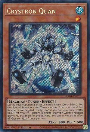 Crystron Quan [RA04-EN021] Secret Rare - Yu-Gi-Oh! - Card Brawlers | Quebec | Canada |