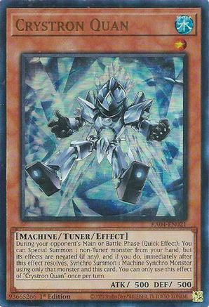 Crystron Quan [RA04-EN021] Ultra Rare - Yu-Gi-Oh! - Card Brawlers | Quebec | Canada |