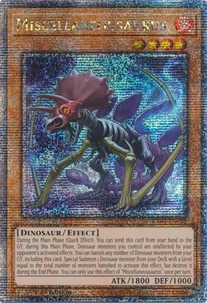 Miscellaneousaurus [RA04-EN022] Quarter Century Secret Rare - Yu-Gi-Oh! - Card Brawlers | Quebec | Canada |