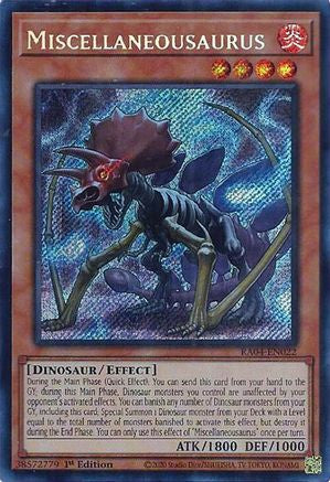 Miscellaneousaurus [RA04-EN022] Secret Rare - Yu-Gi-Oh! - Card Brawlers | Quebec | Canada |