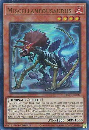 Miscellaneousaurus [RA04-EN022] Ultra Rare - Yu-Gi-Oh! - Card Brawlers | Quebec | Canada |
