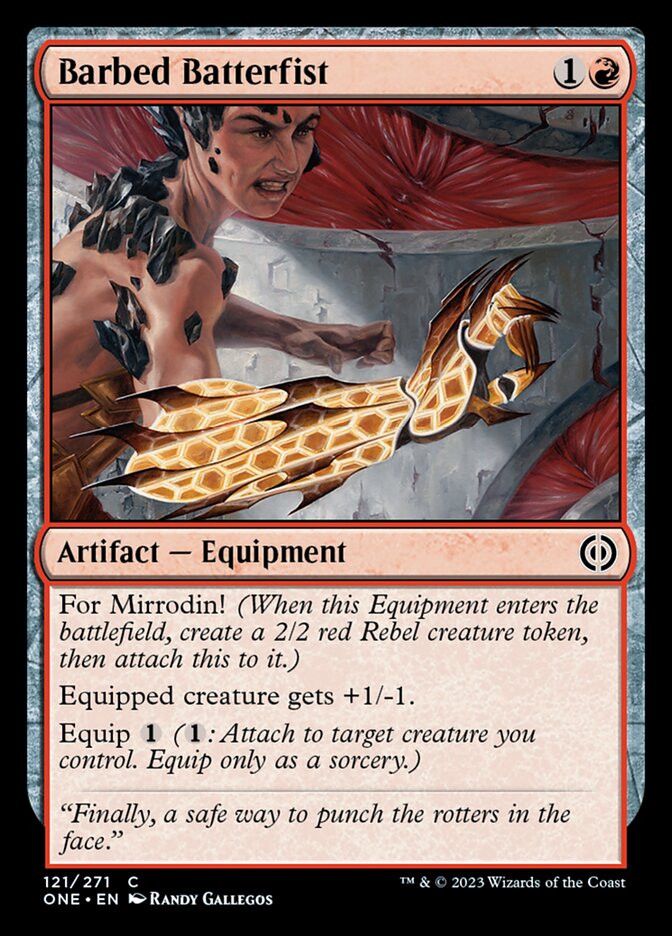 Barbed Batterfist [Phyrexia: All Will Be One] - Magic: The Gathering - Card Brawlers | Quebec | Canada |
