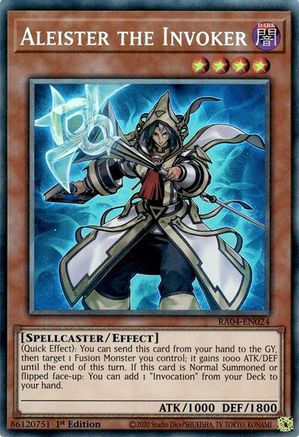 Aleister the Invoker (Alternate Art) [RA04-EN024] Prismatic Collector's Rare - Yu-Gi-Oh! - Card Brawlers | Quebec | Canada |
