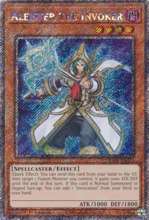 Aleister the Invoker (Alternate Art) [RA04-EN024] Platinum Secret Rare - Yu-Gi-Oh! - Card Brawlers | Quebec | Canada |