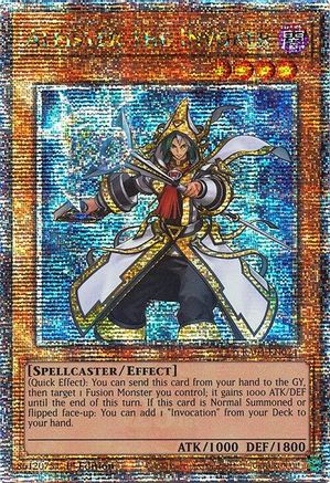 Aleister l'Invocateur (Illustration alternative) [RA04-EN024] Rare secrète du quart de siècle 