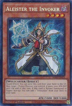 Aleister the Invoker (Alternate Art) [RA04-EN024] Secret Rare - Yu-Gi-Oh! - Card Brawlers | Quebec | Canada |