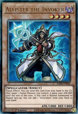 Aleister the Invoker (Alternate Art) [RA04-EN024] Prismatic Ultimate Rare - Yu-Gi-Oh! - Card Brawlers | Quebec | Canada |