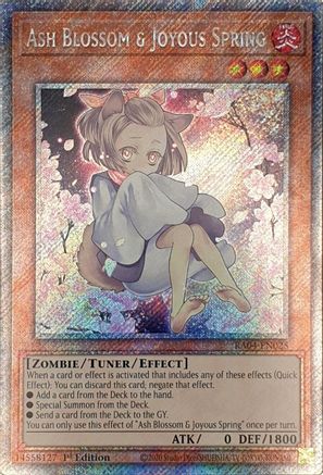 Ash Blossom & Joyous Spring (Alternate Art) [RA04-EN025] Platinum Secret Rare - Yu-Gi-Oh! - Card Brawlers | Quebec | Canada |