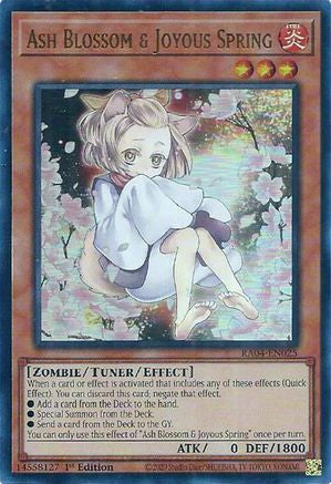 Ash Blossom & Joyous Spring (Alternate Art) [RA04-EN025] Ultra Rare - Yu-Gi-Oh! - Card Brawlers | Quebec | Canada |