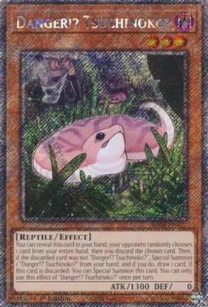 Danger!? Tsuchinoko? [RA04-EN027] Platinum Secret Rare - Yu-Gi-Oh! - Card Brawlers | Quebec | Canada |