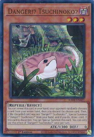 Danger!? Tsuchinoko? [RA04-EN027] Ultra Rare - Yu-Gi-Oh! - Card Brawlers | Quebec | Canada |