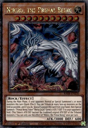 Nibiru, the Primal Being (New Art) [RA04-EN030] Quarter Century Secret Rare - Yu-Gi-Oh! - Card Brawlers | Quebec | Canada |