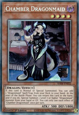 Chamber Dragonmaid [RA04-EN032] Prismatic Collector's Rare - Yu-Gi-Oh! - Card Brawlers | Quebec | Canada |