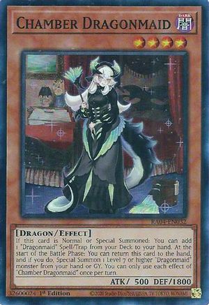 Chamber Dragonmaid [RA04-EN032] Super Rare - Yu-Gi-Oh! - Card Brawlers | Quebec | Canada |