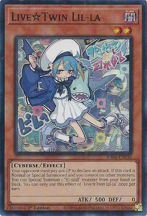 LiveTwin Lil-la [RA04-EN036] Super Rare - Yu-Gi-Oh! - Card Brawlers | Quebec | Canada |