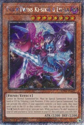 EvilTwins Ki-sikil & Lil-la [RA04-EN037] Platinum Secret Rare - Yu-Gi-Oh! - Card Brawlers | Quebec | Canada |