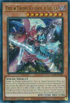 EvilTwins Ki-sikil & Lil-la [RA04-EN037] Ultra Rare - Yu-Gi-Oh! - Card Brawlers | Quebec | Canada |