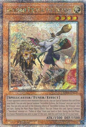 Incredible Ecclesia, the Virtuous (New Art) [RA04-EN039] Quarter Century Secret Rare - Yu-Gi-Oh! - Card Brawlers | Quebec | Canada |