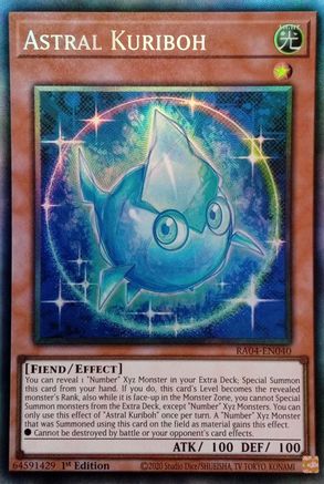 Astral Kuriboh [RA04-EN040] Prismatic Collector's Rare - Yu-Gi-Oh! - Card Brawlers | Quebec | Canada |