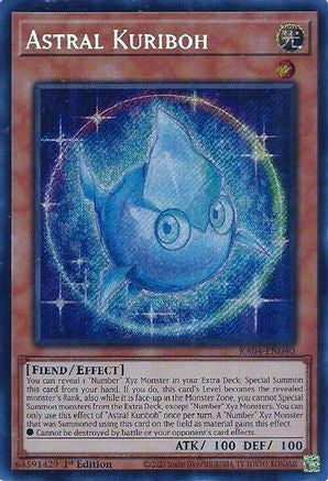 Astral Kuriboh [RA04-EN040] Secret Rare - Yu-Gi-Oh! - Card Brawlers | Quebec | Canada |