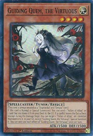 Guiding Quem, the Virtuous [RA04-EN043] Super Rare - Yu-Gi-Oh! - Card Brawlers | Quebec | Canada |