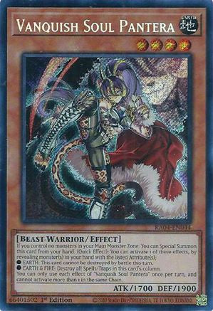 Vanquish Soul Pantera [RA04-EN044] Secret Rare - Yu-Gi-Oh! - Card Brawlers | Quebec | Canada |