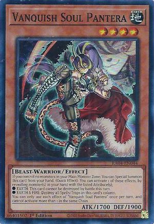 Vanquish Soul Pantera [RA04-EN044] Super Rare - Yu-Gi-Oh! - Card Brawlers | Quebec | Canada |