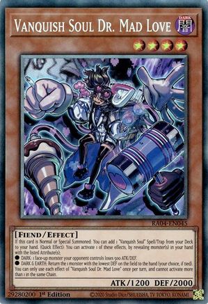 Vanquish Soul Dr. Mad Love [RA04-EN045] Prismatic Collector's Rare - Yu-Gi-Oh! - Card Brawlers | Quebec | Canada |