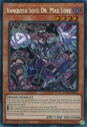 Vanquish Soul Dr. Mad Love [RA04-EN045] Secret Rare - Yu-Gi-Oh! - Card Brawlers | Quebec | Canada |