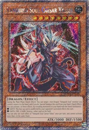Vanquish Soul Caesar Valius [RA04-EN046] Platinum Secret Rare - Yu-Gi-Oh! - Card Brawlers | Quebec | Canada |