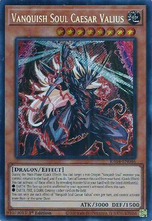 Vanquish Soul Caesar Valius [RA04-EN046] Secret Rare - Yu-Gi-Oh! - Card Brawlers | Quebec | Canada |