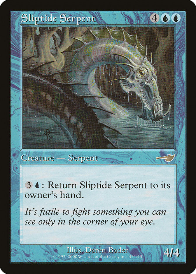 Sliptide Serpent [Nemesis] - Magic: The Gathering - Card Brawlers | Quebec | Canada |