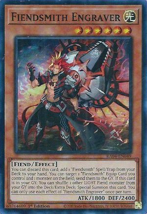 Fiendsmith Engraver [RA04-EN049] Super Rare - Yu-Gi-Oh! - Card Brawlers | Quebec | Canada |