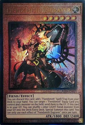 Fiendsmith Engraver [RA04-EN049] Prismatic Ultimate Rare - Yu-Gi-Oh! - Card Brawlers | Quebec | Canada |