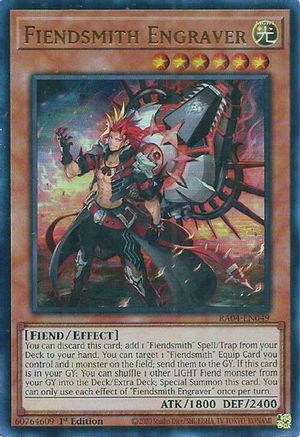 Fiendsmith Engraver [RA04-EN049] Ultra Rare - Yu-Gi-Oh! - Card Brawlers | Quebec | Canada |